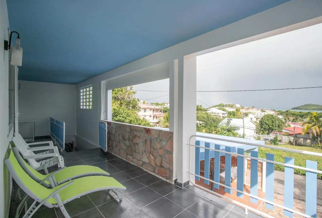 아파트 La Villa Bleue Topaze 1Er - Vue Mer 르 보클린 마르티니크